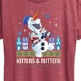 thumbnail image 3 of Frozen 2 - Kittens And Mittens - Women's Short Sleeve Graphic T-Shirt, 3 of 5