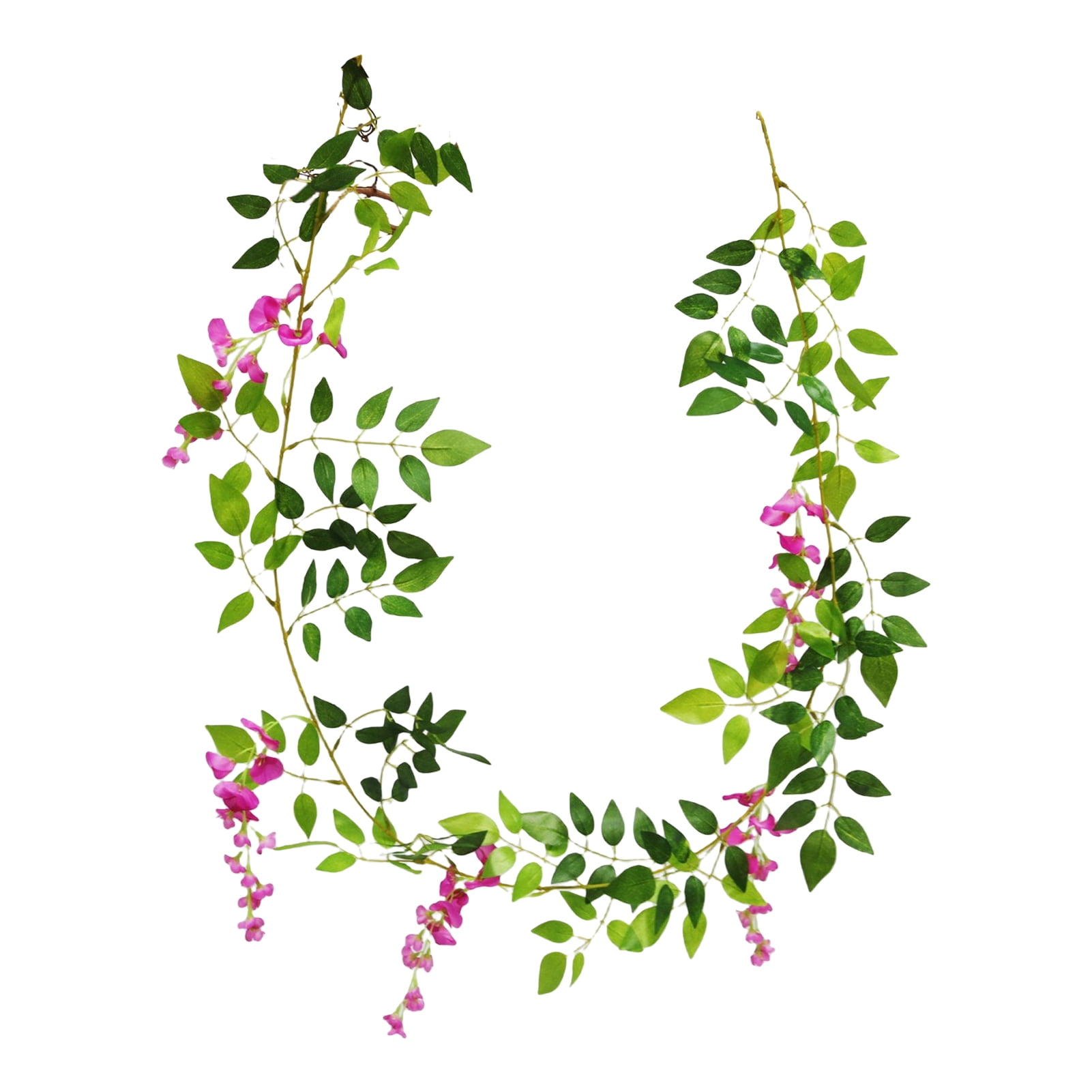 Artificial Vines Morning Glory Hanging Plants Silk Garland Fake Green