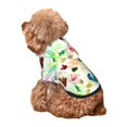 thumbnail image 4 of Bingfone Floral Vintage Dog Clothes Hoodie, Pet Winter Coat,Puppy Sweatshirts for Small Dogs Boy Girl,Suitable for All Breeds-X-Small, 4 of 6