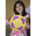 thumbnail image 3 of Kulture Khazana: Foil Craft Kit: Rangoli Mandala – DIY Shiny Designs, Peel-Stick, Mess-Free, Cardboard Rangoli Boards, Foam Pcs & Foil Sheets, Ages 4+, 3 of 8