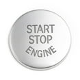 thumbnail image 5 of 2PCS Chrome Engine Start Stop Push Switch Button Cover for Bmw 5 Series F10 F07, 5 of 9