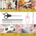 thumbnail image 4 of Tondeuse Professionnelle Sans Fil pour Animaux, Tondeuse pour Chien, Rasoir à Poils, Kit de Toilettage et Tondeuse, 4 of 10
