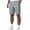 03# Dark Gray, variant on IhhxPro Men's Linen Athletic Shorts Cargo Men with Elastic Waist Quick Dry Multi Pocket Outdoor Casual Summer Loose Fit Lightweight Travel Hiking S-3XL