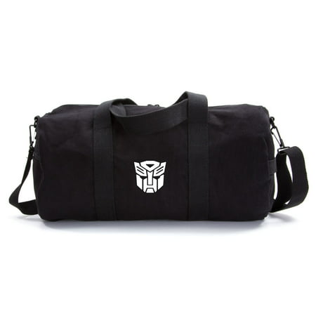 Transformers Robots in Disguise Autobot Logo Canvas Duffle Bag Gym Travel