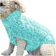 2022 TIMIFIS Dog Sweater Dog Vêtements d'Hiver Fashiom Animaux de Compagnie Solide Hiver Dog Sweater Tricot Chaud Sans Manches Vêtements pour Animaux de Compagnie – image 2 sur 7