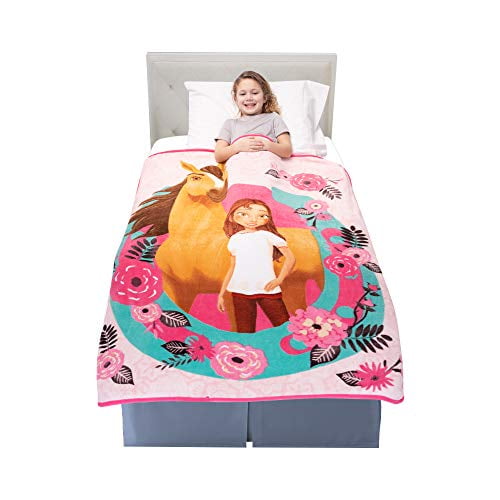 Franco A39648 Kids Bedding Super Soft Plush Throw, 46" x 60", Spirit