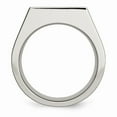 thumbnail image 2 of Grey Titanium Ring Band Wedding Diamond with Polished, 2 of 7