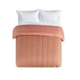 thumbnail image 2 of Mainstays Super Soft Microfiber Reversible Comforter, Full/Queen, Terracotta Dream, 1 Piece, 2 of 9