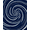 Blue, Pattern 4, variant on ODIKA 4' x 6' Machine Washable Non-Slip Area Rug, Op Art Spiral High Traffic Rug, Black, 448137