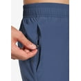 thumbnail image 3 of BALEAF Men's Workout Athletic Pants Elastic Waist Lightweight Running Golf Pants with Zipper Pockets Blue XXL, 3 of 6