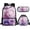 Axolotl Pink, variant on Jeiento Axolotl Bookbag and Lunch Box Set for Girls 6-8/9-10 School Backpack for Kids 4th Grade/5th Grade Insulated Lunch Bag Zippper Pencil Case Pink Strawberry 3 in 1 Elementary School Book Bags