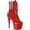 Red Patent/Red, variant on Women's Pleaser Adore 1020 Ankle Boot