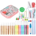 thumbnail image 2 of Crochet Kit Crochet Needle, Knitting , Crochet Needle Set for DIY Knitting Green,, 2 of 8