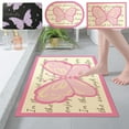 thumbnail image 1 of Sentmoon Bathroom Carpet Washable Rugs Area Rugs 60x 40cm Non Slip Rug for Girls Bedroom Carpet Floor Mat for Play Room Game Area Dorm Entryway Home Decor, 1 of 7