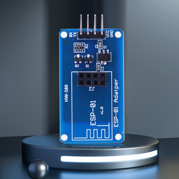 Módulo adaptador inalámbrico WiFi ESP8266 ESP-01 3.3V 5V Breakout PCB