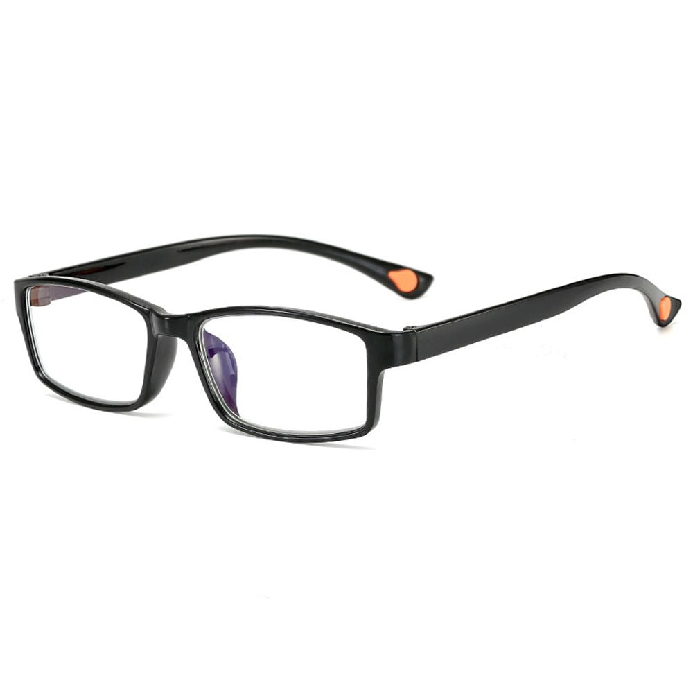 PC Square Eyewear Ultralight Black Finished Myopia Glasses Nearsighted