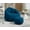 Blue, variant on Homefun Bean Bag Chair for Adult,Microfiber Upholstered Sofa with Footstool Shell-Shaped Memory Foam Stuffed Lazy Sofa for Living Room(Tan)