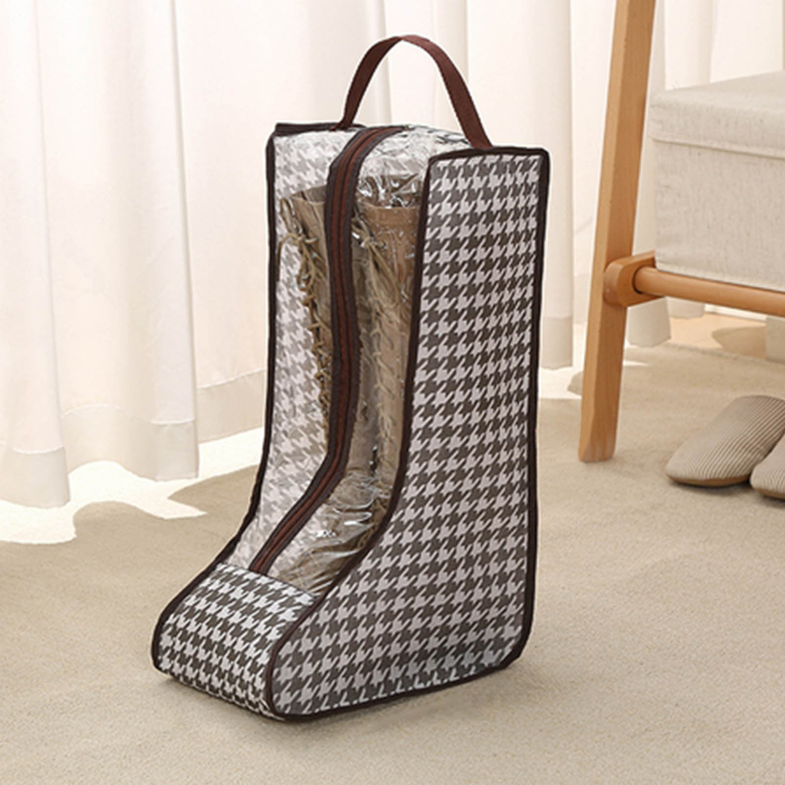 BeforeyaynShoe Storage Bag, Multifunctional, Portable, Transparent Shoe Bag, Boots, Long Boots