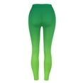 thumbnail image 6 of Vekome Green Womens Leggings Plus Size St Patricks Day High Waisted Yoga Pants Seamless Gradient Lightweight Running Tights L, 6 of 8