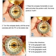 thumbnail image 5 of Vintage waterproof military compass: luminous function, navigation, 5 of 5