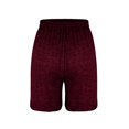 thumbnail image 6 of Jxximdong Shorts for Women Women Soft and Comfy Activewear Lounge Shorts with Pockets and Drawstring Red M Pants, 6 of 9