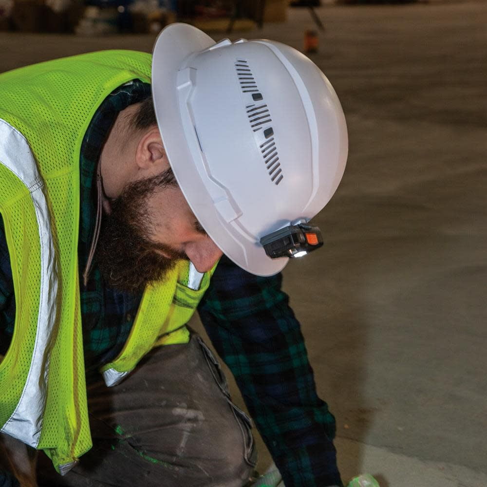 Klein Tools Vented Hard Hat And Headlamp Set