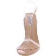 thumbnail image 4 of CAPE ROBBIN Female MARIA TRANSPARENT NUDE SIZE 9, 4 of 4