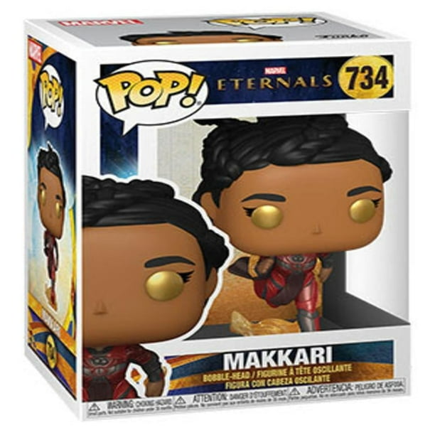 Figura Funko Pop Makkari Pulgadas 3.7 Rojo