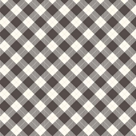 Check Cart - Black Buffalo Check - American Crafts Everyday Single-Sided Cardstock 12