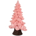 thumbnail image 4 of Iridescent Pearl Glazed Downswept Tree Christmas Decoration - 9.25" - Pink, 4 of 7