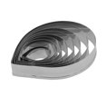 thumbnail image 3 of OUNONA 10 Pcs Cake Making Tools Set Silver Cutting Embossing Tools for Home Bakers and Crafters, 3 of 8