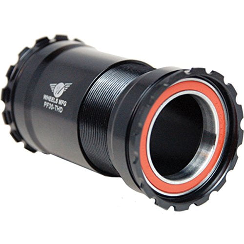 Wheels Manufacturing PF30 Roulements Filetés de Contact Angulaire pour 30mm Noir, une Taille, PF30-THD-AC