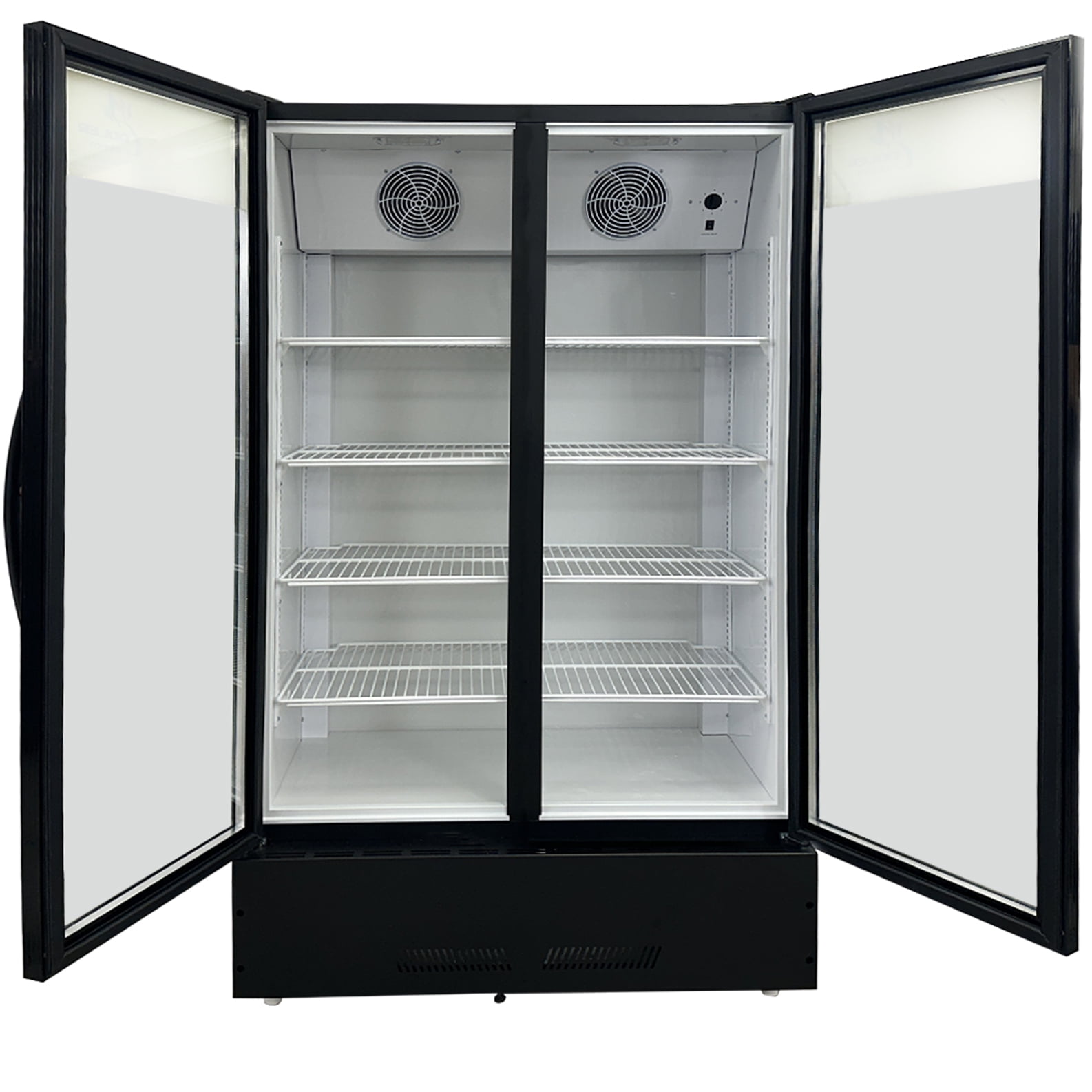 39 in. Commercial Glass Door Merchandiser Refrigerator 21 Cu. Ft. Beverage Display Cooler, NSF & ETL Certified