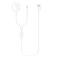 thumbnail image 4 of Portable 2 In 1 Wireless Charger For Iwatch Series 1/2/3/4 Usb Charger Cable, 4 of 5