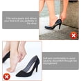 thumbnail image 5 of MSHUN Soft Sponge Adjustable Shoe Filler, 4 Pieces Toe Filler Inserts Unisex Breathable Soft Big Toe Plug Forefoot Pad Shoe Filler for High Heel Foot Pain Relief for Women Girls (Black), 5 of 7