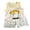 Yellow, variant on Duqingm Toddler Boys 2-piece Funny Tank Top and Shorts Set Summer Clothes Cotton Shirts and Shorts Kids Outfits Light Pink,12-18 Months