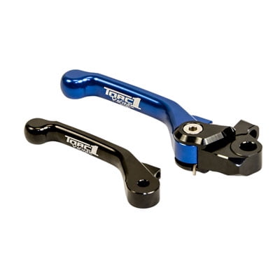 TORC1 Racing Vengeance V2 Flex Front Brake Lever Black/Blue for Yamaha YZ250 2001-2007