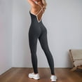 thumbnail image 4 of Women's Yoga Pants Seamless Activewear Slim Fit Jumpsuit Comfortable Sportswear Stylish Exercise Outfit for Fitness and Training, 4 of 6