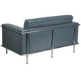 thumbnail image 3 of Flash Furniture HERCULES Lesley Series Contemporary Gray LeatherSoft Loveseat with Encasing Frame, 3 of 3