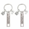 thumbnail image 1 of Xingzhi 2x Silver Home Moving In Key Ring Celebrate New Home With Style Unique House Keychain Metal Keychain yq67+2023 1Set, 1 of 6