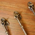 thumbnail image 2 of FESTFENDS Crochets en Laiton Rétro avec Vis pour Adultes Fixation de Porte d'Armoire Lot de 1, 2 of 2
