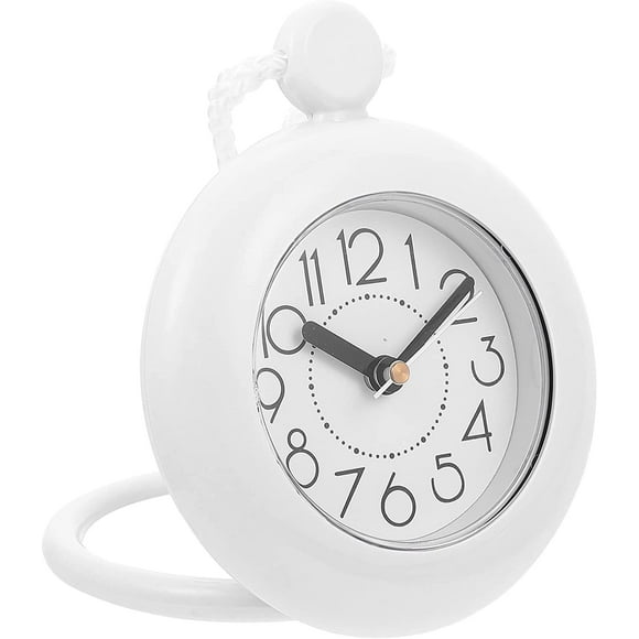 Loop Bathroom Clock, Waterproof Bathroom Clock, Water Resistant Digital Shower Alarm Clock, Bathroom Wall Hanging Clock, Shower Clock