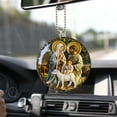 thumbnail image 5 of Wzzjkit Nativity Christmas Ornament, Christmas Tree Decorations Christmas Holiday Vision Birth Acrylic Pendant Hanging Sign Festive Wall Car Accessories, Christmas Party Decorations, 5 of 6