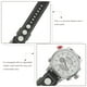 thumbnail image 3 of Reloj de pulsera de cuarzo para hombre y niño con correa de poliuretano y doble pantalla electrónica (blanco), 3 of 6