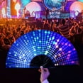 thumbnail image 6 of Lilixerw Folding Hand Rave Fan,Popping Fan for Ground Dance,Party,Decoration,Festival,13 inch, 6 of 9