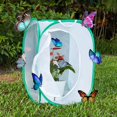 thumbnail image 2 of 2 Piezas Plegable Insecto Mariposa Habitat Jaula Grande Plegable Caterpillar Habitat Pop Up,11 Feliz Sencillez, 2 of 4