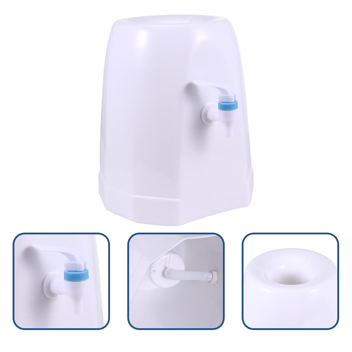 TAILTOSS Plastic Countertop Water Dispenser Stand for Bottled Water, Easy Access to Clean Drinking Water for Home and Office Use