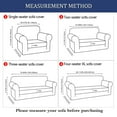 thumbnail image 2 of TOPCHANCES Stretch Chair Slipcovers, Sofa Covers, 2-Piece Sofa Cover Couch Furniture Protector, Polyester Spandex Fabric for Pets Kids Children Dog Cat, 2 of 6