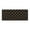 Black/Tan, variant on Evideco Wool Effect Anti-Fatigue Kitchen Mat, 48” L x 20” W, Black and Tan