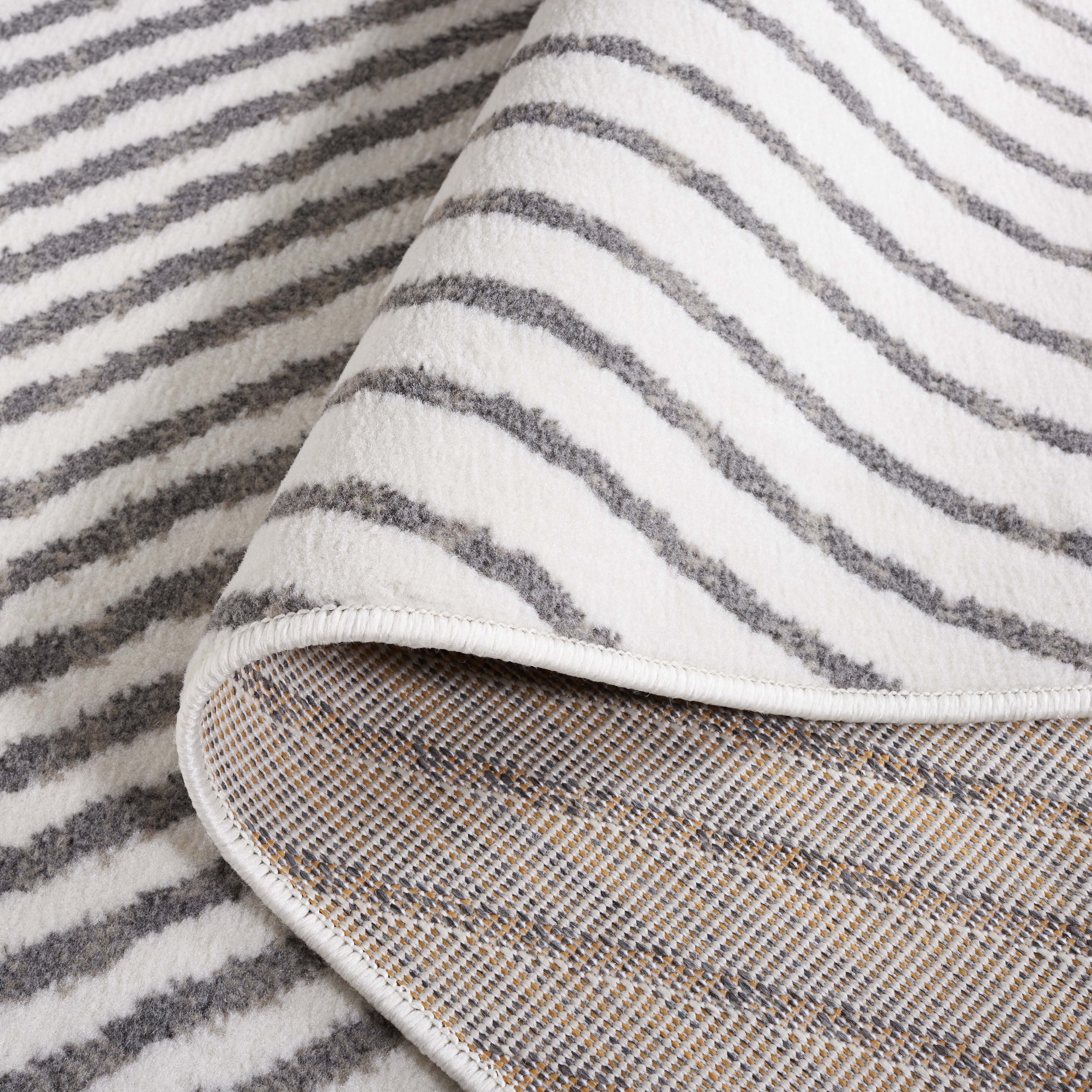 SAFAVIEH Pyramid Hunter Geometric Area Rug, Ivory/Gray, 8' x 10'